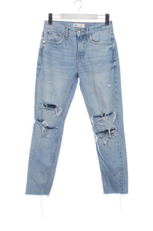 Dámské džíny  Zara, Velikost S, Barva Modrá, Cena  397,00 Kč