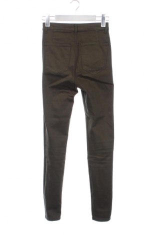 Blugi de femei Zara, Mărime XS, Culoare Verde, Preț 72,99 Lei