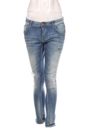 Blugi de femei Zara, Mărime XL, Culoare Albastru, Preț 72,99 Lei