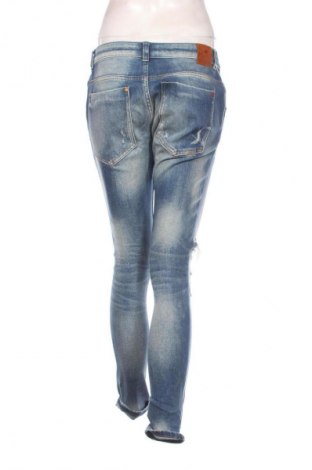 Blugi de femei Zara, Mărime XL, Culoare Albastru, Preț 72,99 Lei