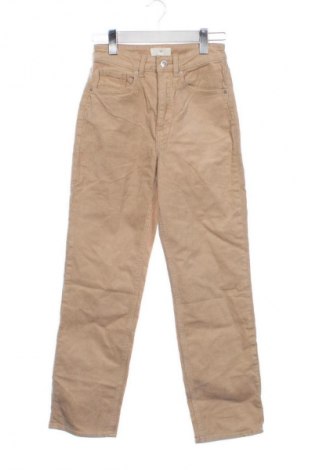 Дамски джинси H&M, Размер XS, Цвят Бежов, Цена 6,13 €