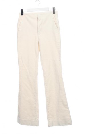 Dámské manšestráky  Massimo Dutti, Velikost S, Barva Krémová, Cena  984,00 Kč