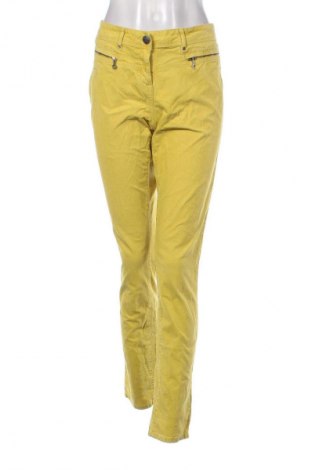 Pantaloni de velvet de femei Tom Tailor, Mărime XL, Culoare Galben, Preț 130,33 Lei