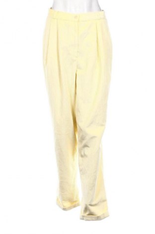 Damen Cordhose Unbranded, Größe XXL, Farbe Gelb, Preis 14,77 €
