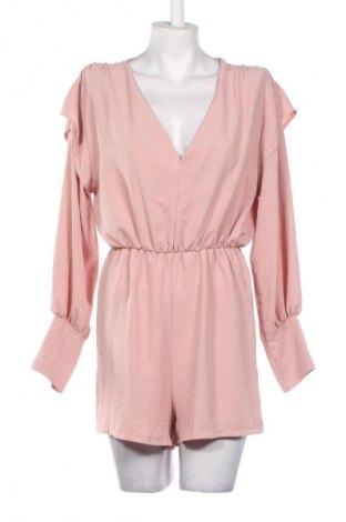 Kurzer Damenoverall Boohoo, Größe M, Farbe Rosa, Preis 19,94 €