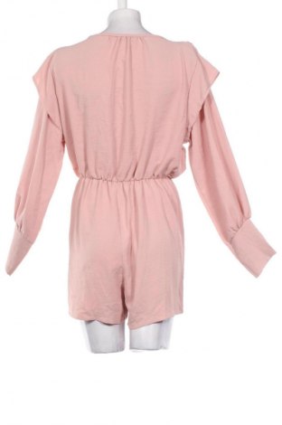 Kurzer Damenoverall Boohoo, Größe M, Farbe Rosa, Preis 19,94 €
