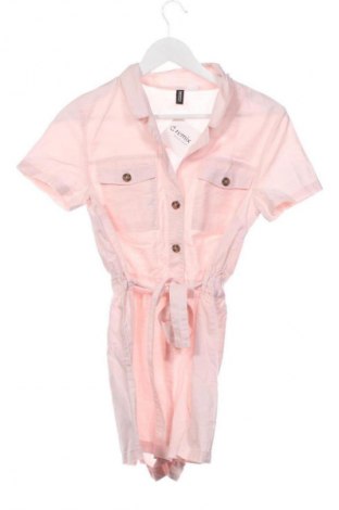 Дамски къс гащеризон H&M Divided, Размер XS, Цвят Розов, Цена 19,95 €