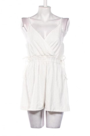 Дамски къс гащеризон Sinsay, Размер M, Цвят Бял, Цена 19,94 €