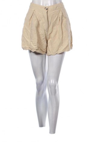 Damskie szorty Bershka, Rozmiar S, Kolor Beżowy, Cena 52,42 zł
