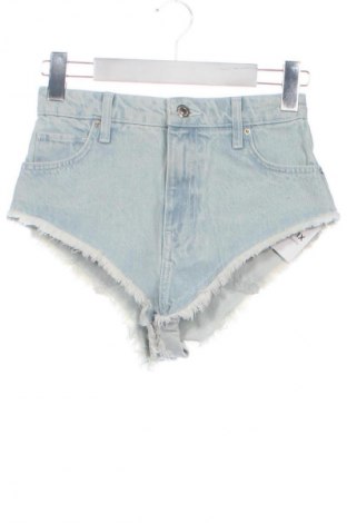 Pantaloni scurți de femei Bershka, Mărime XS, Culoare Albastru, Preț 52,13 Lei