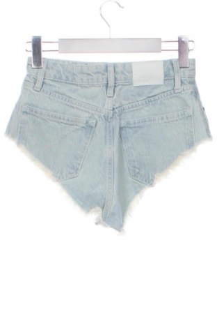 Pantaloni scurți de femei Bershka, Mărime XS, Culoare Albastru, Preț 52,13 Lei