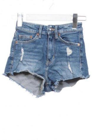 Дамски къс панталон H&M Divided, Размер XXS, Цвят Син, Цена 10,00 €