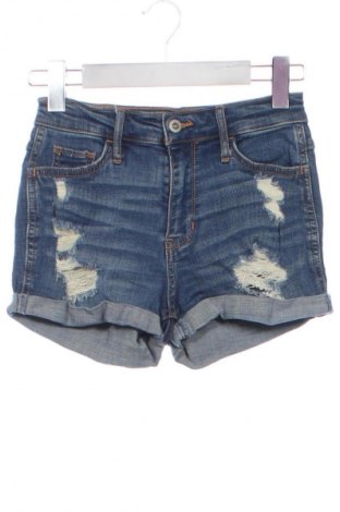 Γυναικείο κοντό παντελόνι Hollister, Μέγεθος XS, Χρώμα Μπλέ, Τιμή 17,00 €