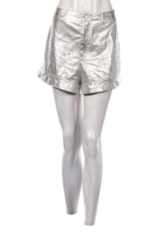 Γυναικείο κοντό παντελόνι Loavies, Μέγεθος XL, Χρώμα Ασημί, Τιμή 7,99 €