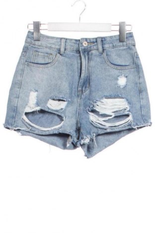 Γυναικείο κοντό παντελόνι SHEIN, Μέγεθος XS, Χρώμα Μπλέ, Τιμή 10,00 €