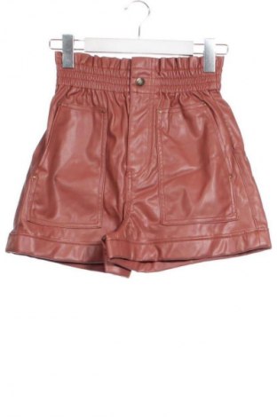 Γυναικείο κοντό παντελόνι Zara, Μέγεθος XS, Χρώμα Καφέ, Τιμή 9,99 €
