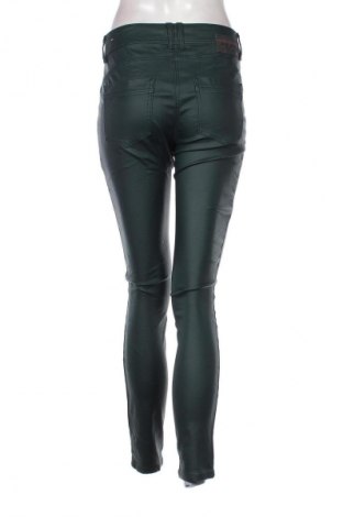 Damskie skórzane spodnie Cecil, Rozmiar S, Kolor Zielony, Cena 235,99 zł