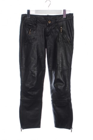 Damskie skórzane spodnie Part Two, Rozmiar S, Kolor Czarny, Cena 250,24 zł