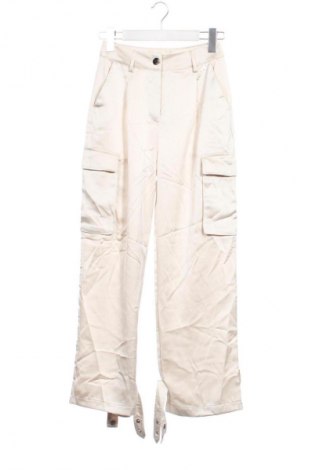 Damskie spodnie Amisu, Rozmiar XXS, Kolor ecru, Cena 36,99 zł