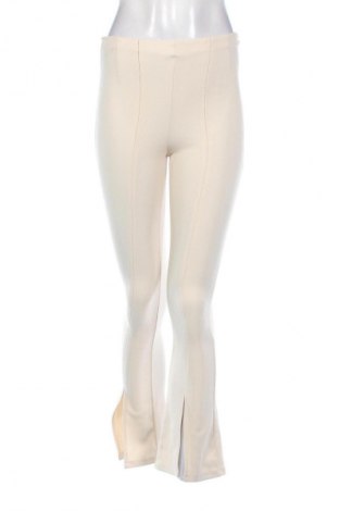 Damskie spodnie Bershka, Rozmiar S, Kolor Beżowy, Cena 40,99 zł