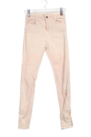 Damskie spodnie Bershka, Rozmiar XXS, Kolor ecru, Cena 80,38 zł