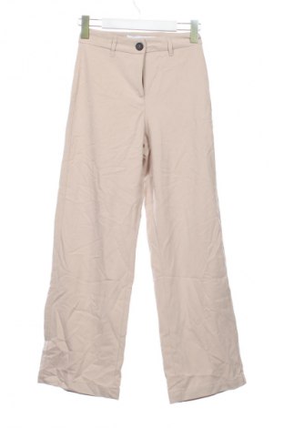 Дамски панталон Bershka, Размер XXS, Цвят Бежов, Цена 7,66 €