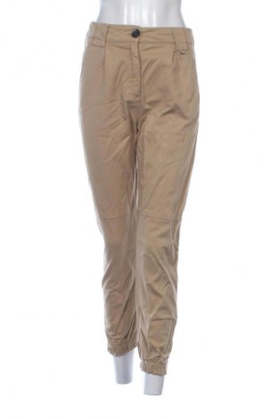 Dámske nohavice Bershka, Veľkosť S, Farba Béžová, Cena  14,77 €