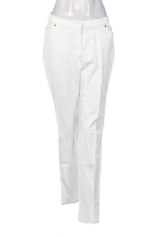 Γυναικείο παντελόνι Gardeur, Μέγεθος XL, Χρώμα Λευκό, Τιμή 11,99 €