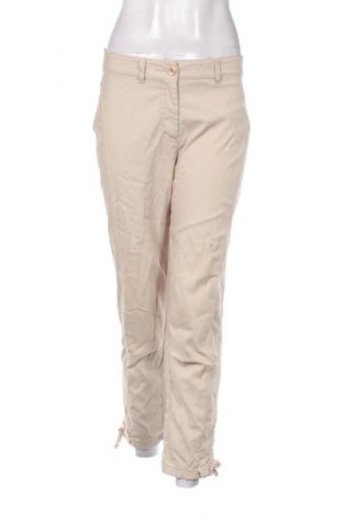 Damskie spodnie Gina Laura, Rozmiar L, Kolor Beżowy, Cena 112,53 zł