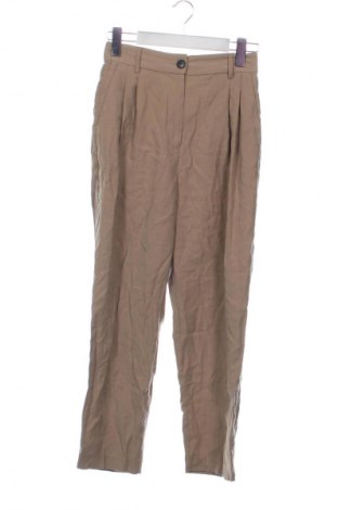 Дамски панталон H&M, Размер XS, Цвят Бежов, Цена 7,15 €