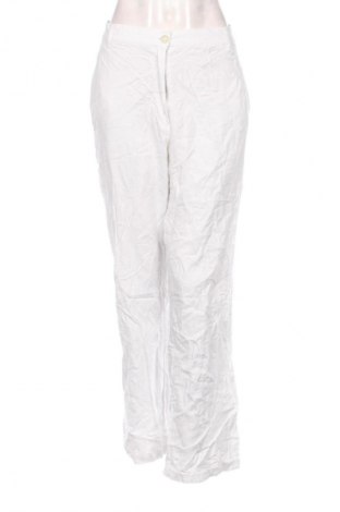 Damskie spodnie H&M, Rozmiar L, Kolor Biały, Cena 50,99 zł