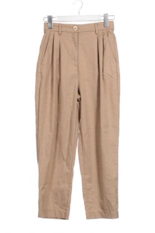 Дамски панталон H&M, Размер XXS, Цвят Кафяв, Цена 15,00 €