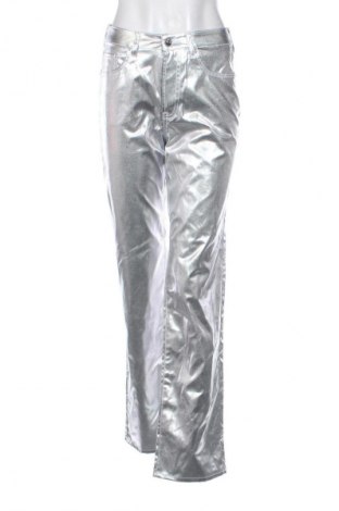 Дамски панталон H&M Divided, Размер S, Цвят Сребрист, Цена 15,00 €