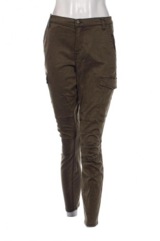 Pantaloni de femei H&M L.O.G.G., Mărime L, Culoare Verde, Preț 91,99 Lei