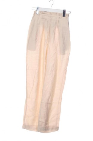 Γυναικείο παντελόνι Mango, Μέγεθος XS, Χρώμα  Μπέζ, Τιμή 17,00 €