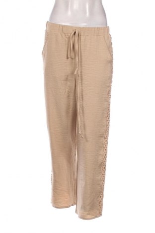 Дамски панталон SHEIN, Размер S, Цвят Бежов, Цена 14,77 €