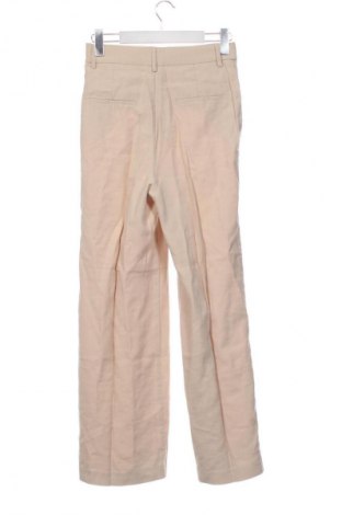 Дамски панталон Stradivarius, Размер XS, Цвят Бежов, Цена 15,54 €