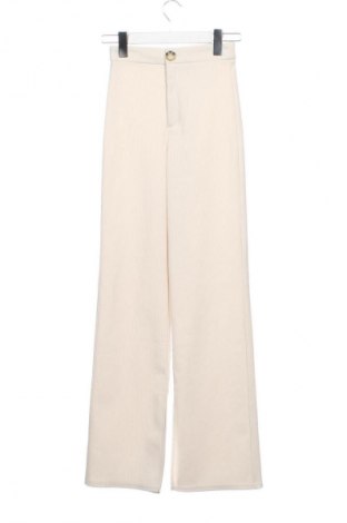 Damenhose Stradivarius, Größe XXS, Farbe Ecru, Preis € 9,99