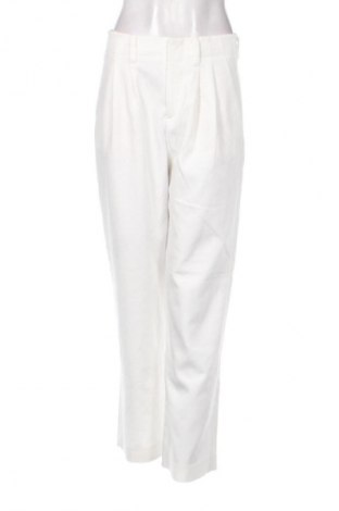 Дамски панталон Stradivarius, Размер M, Цвят Бял, Цена 15,00 €