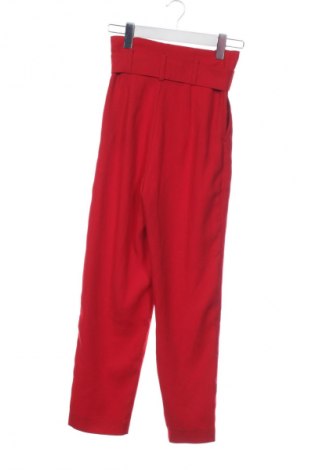 Дамски панталон Stradivarius, Размер XXS, Цвят Червен, Цена 15,00 €