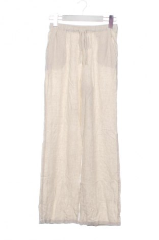 Дамски панталон Stradivarius, Размер XS, Цвят Бежов, Цена 15,00 €