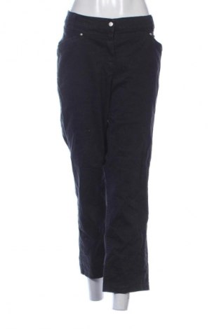 Pantaloni de femei Ulla Popken, Mărime 3XL, Culoare Albastru, Preț 97,99 Lei