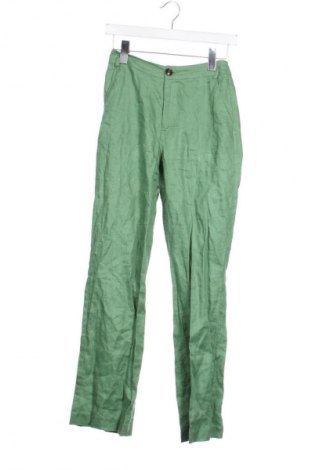 Damskie spodnie United Colors Of Benetton, Rozmiar XS, Kolor Zielony, Cena 40,73 zł