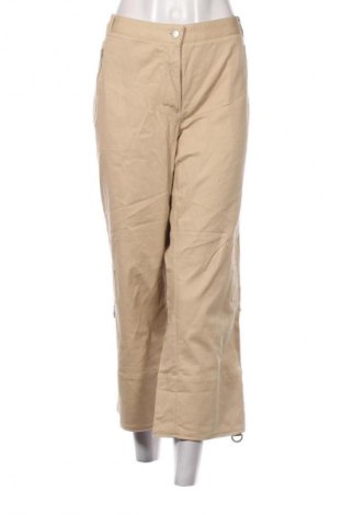 Pantaloni de femei W.O.B. World Of Basics, Mărime XL, Culoare Bej, Preț 33,99 Lei