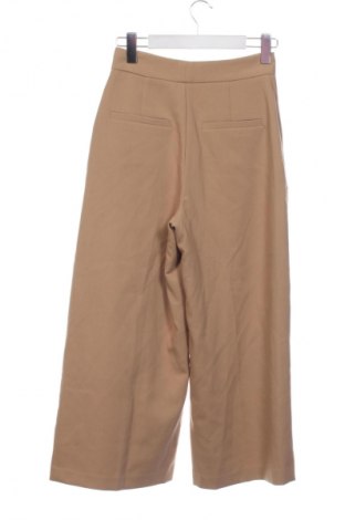 Дамски панталон Zara, Размер XS, Цвят Кафяв, Цена 14,00 €