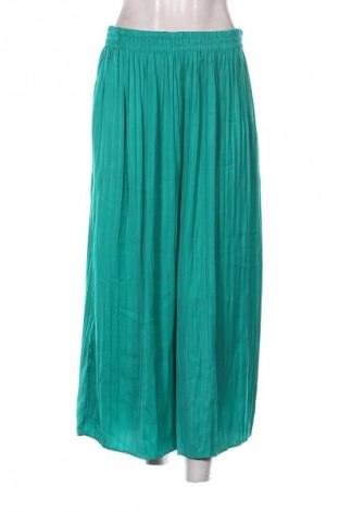 Дамски панталон Zara, Размер L, Цвят Зелен, Цена 14,00 €