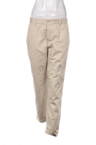 Damskie spodnie Zara, Rozmiar L, Kolor Beżowy, Cena 119,12 zł