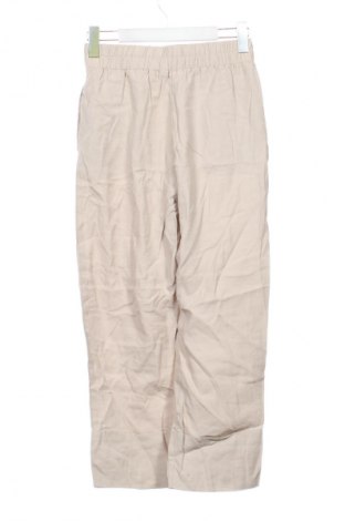 Damskie spodnie Zara, Rozmiar XS, Kolor Beżowy, Cena 46,99 zł