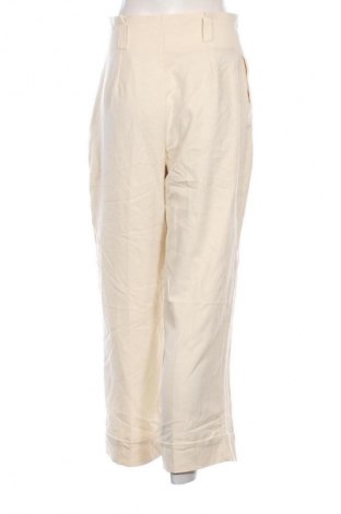 Pantaloni de femei Zara, Mărime S, Culoare Ecru, Preț 63,99 Lei