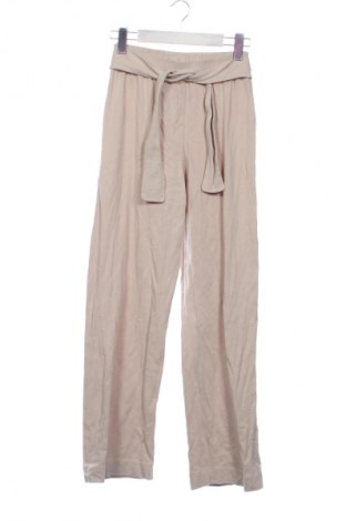 Damskie spodnie Zara, Rozmiar XXS, Kolor Beżowy, Cena 75,02 zł